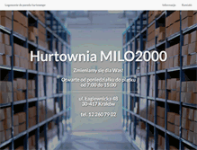 Tablet Screenshot of milo2000.pl